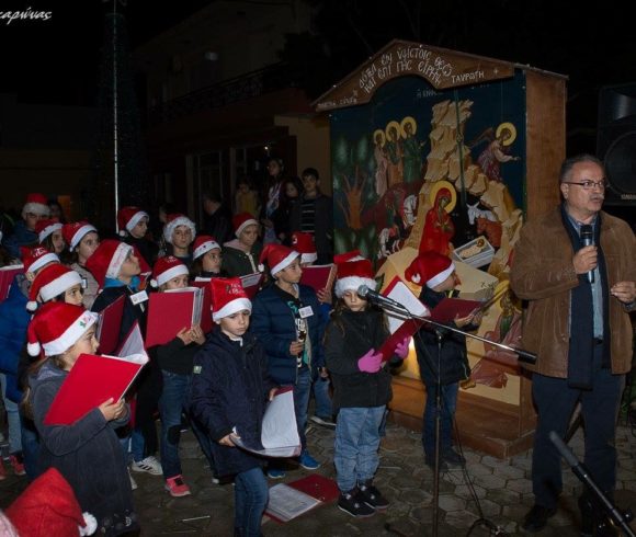 Φωταγώγηση Χριστουγεννιάτικων  Δένδρων σε Τοπικές και Δημοτικές Κοινότητες του  Δήμου Πλατανιά