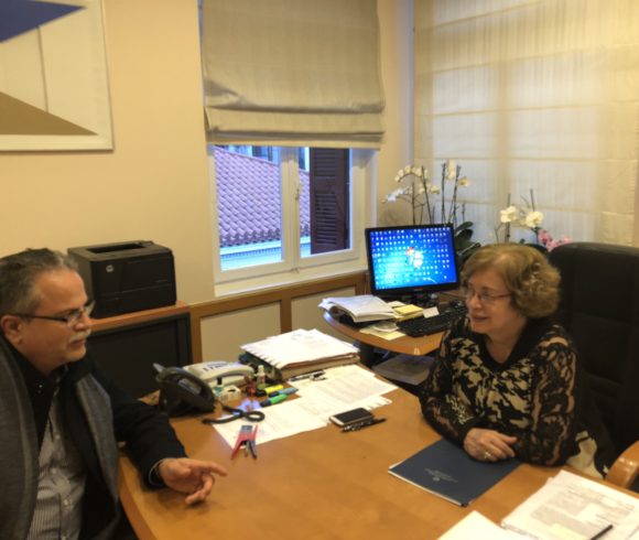 Θεσμικές επαφές Δημάρχου Γ. Μαλανδράκη στην Αθήνα για την προώθηση θεμάτων του Δήμου Πλατανιά