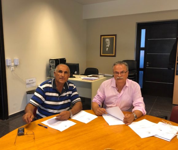 Υπογραφή Σύμβασης Έργου Δήμου Πλατανιά