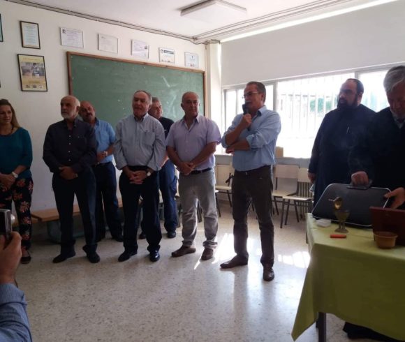 Τέλεση Αγιασμού στις Σχολικές Μονάδες του Δήμου Πλατανιά