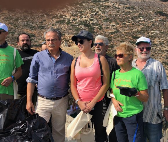 Εθελοντική Καθαριότητα παραλίας ΤΚ Αφράτων  στο Δήμο Πλατανιά