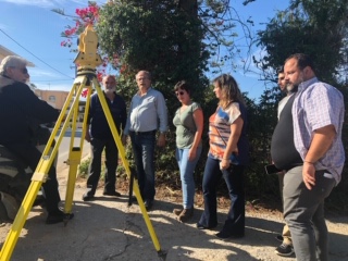 Σχεδιασμός πεζοδρομίων  επί της ΠΕΟ στο τμήμα Κολυμβάρι- Καμισιανά- Ταυρωνίτη – Μάλεμε, του Δήμου Πλατανιά.