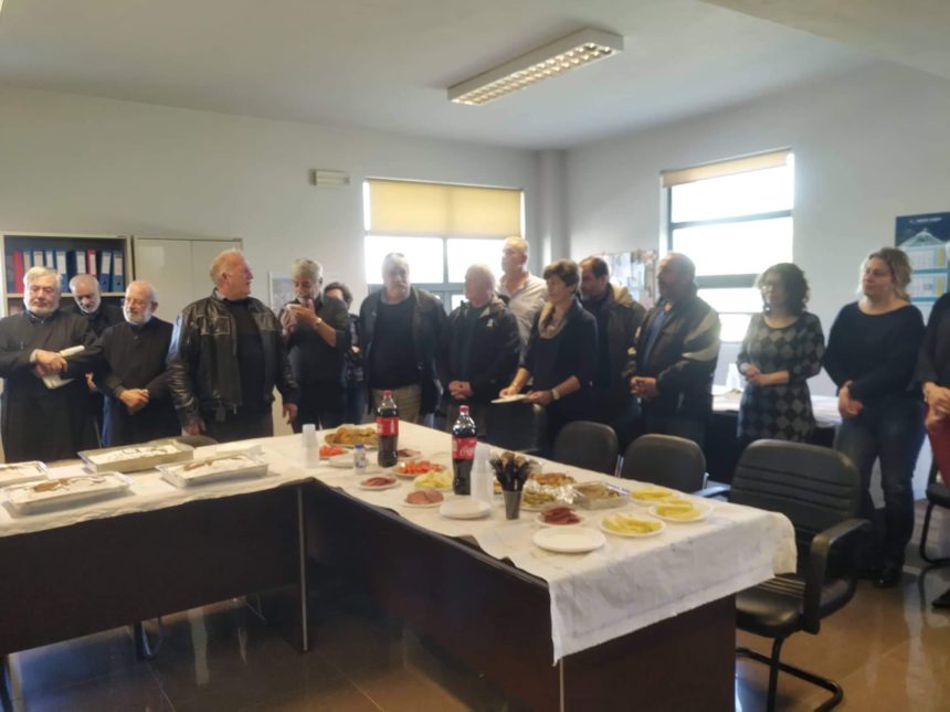 IMG_4241 Κοπή Πρωτοχρονιάτικης Πίτας Στο Δήμο Πλατανιά