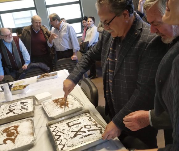 Κοπή Πρωτοχρονιάτικης Πίτας Στο Δήμο Πλατανιά