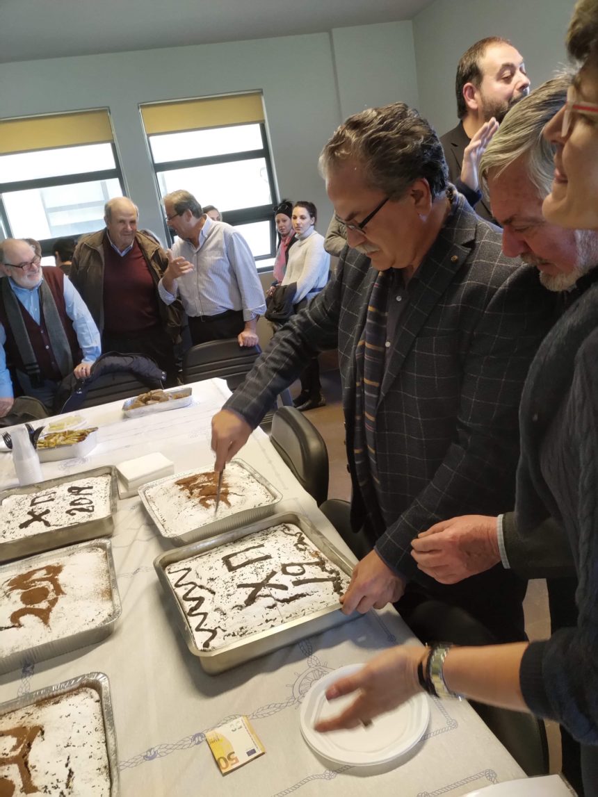 IMG_4247 Κοπή Πρωτοχρονιάτικης Πίτας Στο Δήμο Πλατανιά