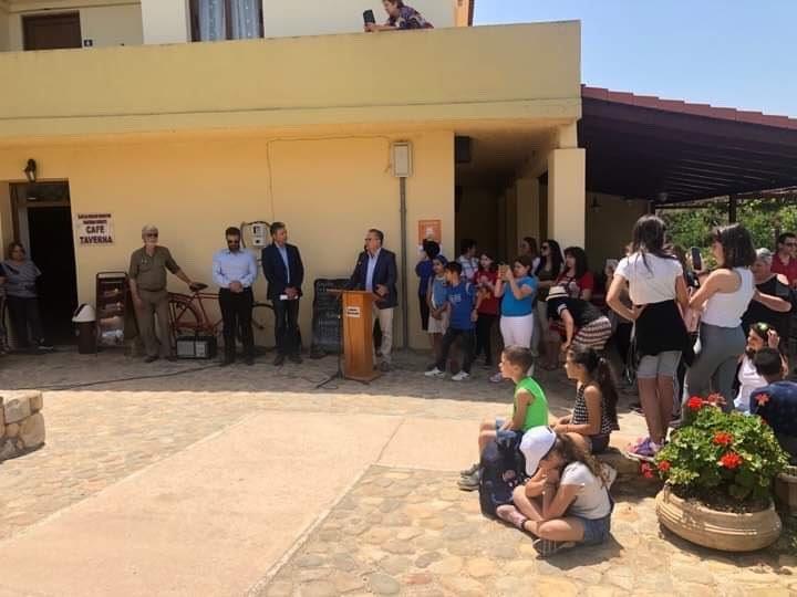 ==IMG_6831 Τελετή κοπής κότινου, από την Αρχαία Ελιά Βουβων , για τους 10ους Διεθνείς Αγώνες Ψηλορείτη Psiloritis Race