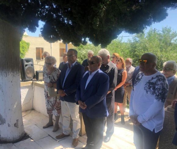 Φόρο Τιμής Από Το Δήμο Πλατανιά Στους Εκτελεσθέντες Στο Κοντομαρί Στη Μάχη Της Κρήτης
