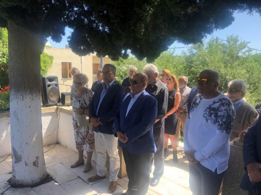 Φόρο Τιμής Από Το Δήμο Πλατανιά Στους Εκτελεσθέντες Στο Κοντομαρί Στη Μάχη Της Κρήτης