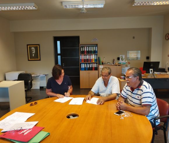 Υπογραφή Σύμβασης έργου «Νέο Παιδικό Τμήμα στον Παιδικό Σταθμό Κολυμβαρίου