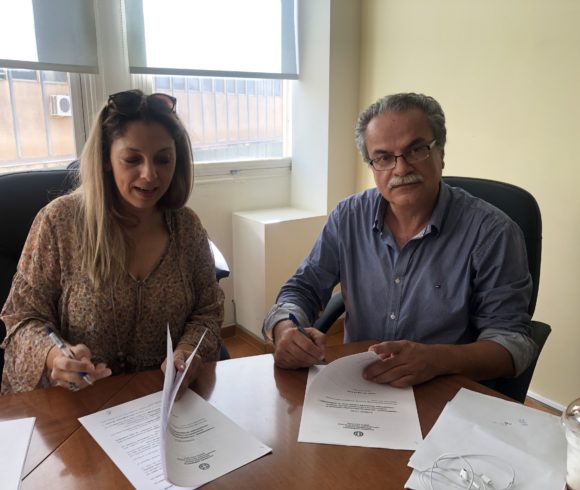 Υπογραφή Σύμβασης Έργου” Αποπεράτωσης κατασκευής  κτιρίου πολλαπλών χρήσεων  στην Τ.Κ.Πολεμαρχίου” του  Δήμου Πλατανιά