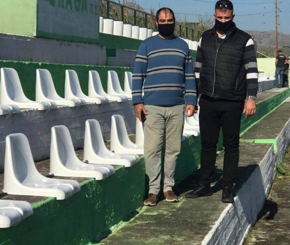 Εργασίες Συντήρησης Καθώς Και Τοποθέτηση Καθισμάτων, Στο Γήπεδο Κολυμβαρίου