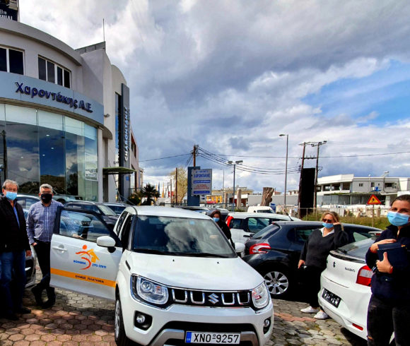 Ενίσχυση Του Προγράμματος “Βοηθεια Στο Σπιτι” Της Κεδηπ  Του Δήμου Πλατανιά, Με Νέο  Αυτοκίνητο