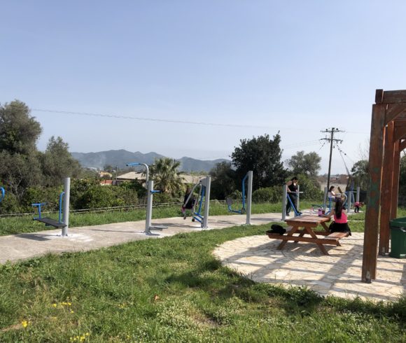 Δημιουργία Υπαίθριου Γυμναστηρίου Στο Πάρκο Μουζουράκη Στον Αλικιανό, Του Δήμου Πλατανιά