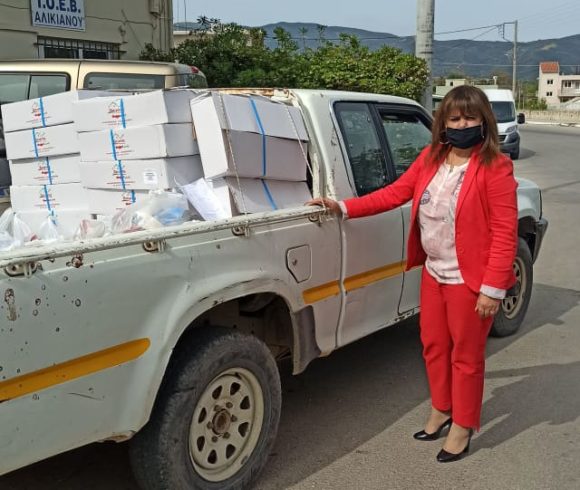 Διανομή Τροφίμων Από Το Κοινωνικό Παντοπωλείο Του Δήμου Πλατανιά Ενόψει Των Εορτών Του Πάσχα