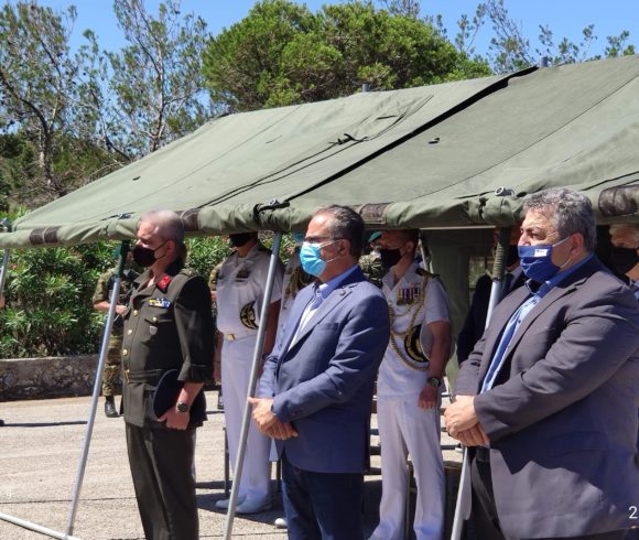 Εκδήλωση Για Τη Μάχη Της Κρήτης Στο Μνημείο Ευελπίδων, Στο Κολυμπάρι , Από Την 5η Ταξ.Πζ «V Μεραρχία Κρητών», Την Π.Ε Χανίων  Και Τον Δήμο Πλατανιά