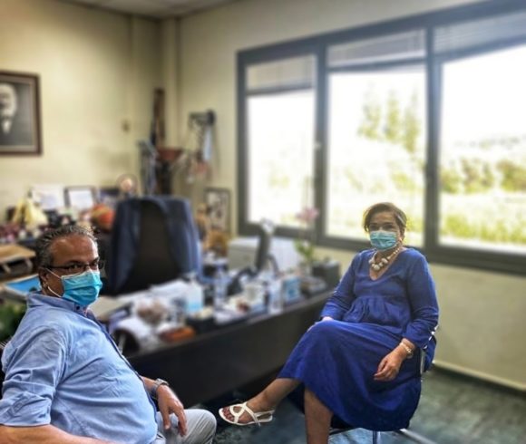 Συνάντηση Κ. Ντόρας Μπακογιάννη Βουλευτή Χανίων, Με Τον Δήμαρχο Πλατανιά Κ. Γιάννη Μαλανδράκη Συνάντηση Κ. Ντόρας Μπακογιάννη Βουλευτή Χανίων, Με Τον Δήμαρχο Πλατανιά Κ. Γιάννη Μαλανδράκη