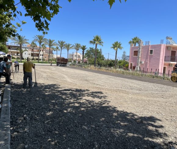 Δημιουργία Νέου Χώρου Στάθμευσης Στο Δημαρχείο Στο Γεράνι