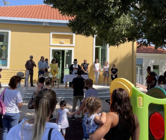 Πραγματοποιήθηκε ο Αγιασμός στους Παιδικούς Σταθμούς του ΝΠΔΔ του Δήμου Πλατανιά για το νέο Σχολικό Έτος.