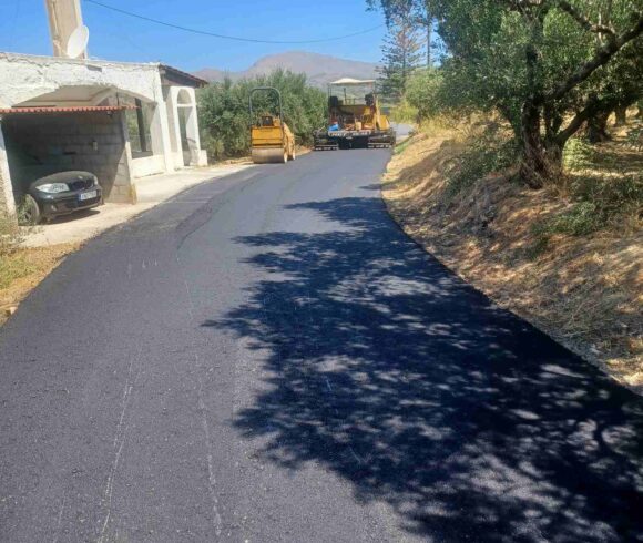 Αποκατάσταση στο δημοτικό οδικό δίκτυο  στις ΔΕ Βουκολιών & ΔΕ Κολυμβαρίου», προϋπολογισμού μελέτης 650.000,00 €