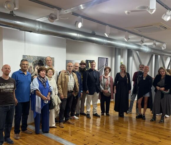 Ολοκλήρωση της ομαδικής έκθεσης «Ο Πόλεμος Τελικά Δε Θα Νικήσει», στο Πολύκεντρο Βουκολιών, Δήμου Πλατανιά Ολοκλήρωση της ομαδικής έκθεσης «Ο Πόλεμος Τελικά Δε Θα Νικήσει», στο Πολύκεντρο Βουκολιών, Δήμου Πλατανιά