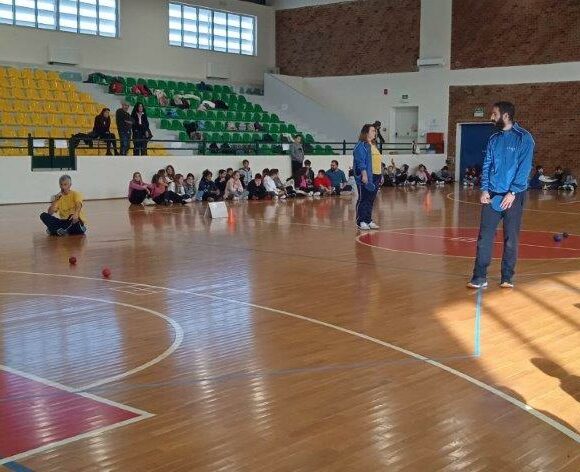 Με επιτυχία η ημερίδα εκμάθησης του Παραολυμπιακού αθλήματος BOCCIA, στο Κλειστό Γυμναστήριο Ταυρωνίτη του Δήμου Πλατανιά