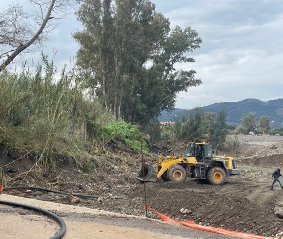 Ξεκίνησαν οι εργασίες κατασκευής της νέας γέφυρας του ποταμού Κερίτη, στον Αλικιανό του Δήμου Πλατανιά