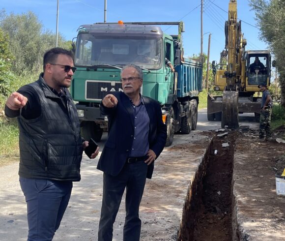 Έργα αντιπλημμυρικής προστασίας στη Δημοτική Κοινότητα Σκινέ, της  ΔΕ Μουσούρων του Δήμου Πλατανιά