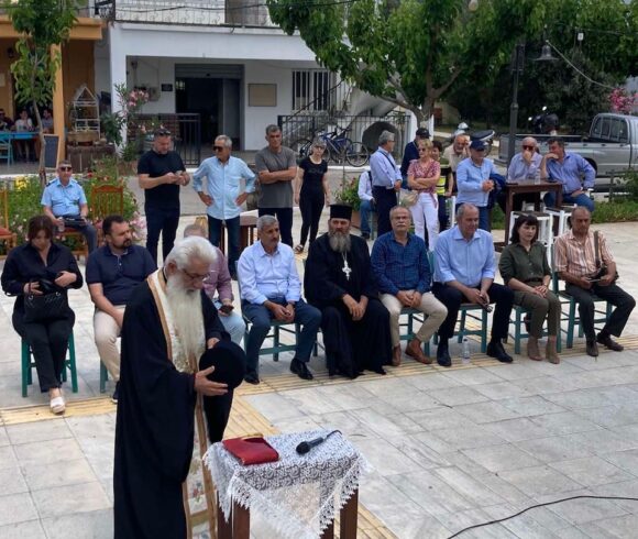 Εκδήλωση στο Μνημείο Πεσόντων Συριλίου για τη Μάχη της Κρήτης, από τον Δήμο Πλατανιά