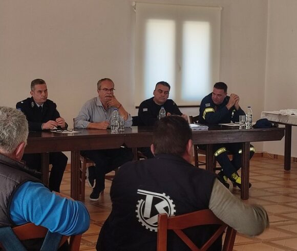 Συνεδρίαση των μελών του Συντονιστικού Τοπικού Οργάνου (ΣΤΟ) πολιτικής προστασίας, Δήμου Πλατανιά